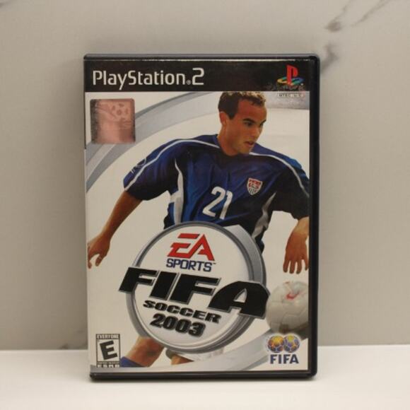 FIFA Soccer 2003 (Sony PlayStation 2, PS2, 2002) EA Sports, CIB w/ Manual - Picture 1 of 3